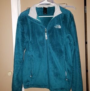 Women's Furry Fleece North Face Jacket